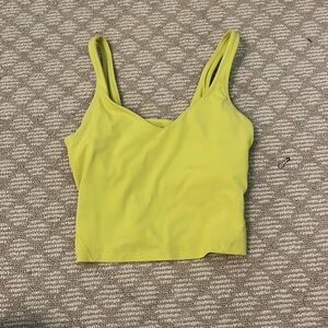 Lululemon yellow size 2 align tank.